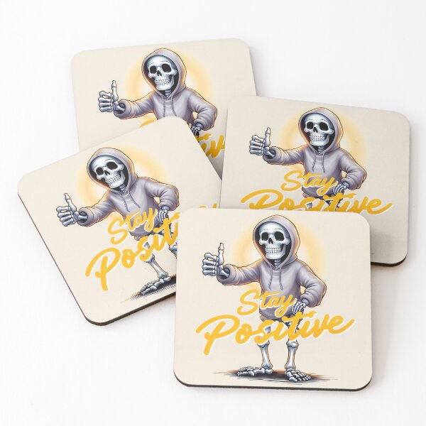 Item preview, Stay Positive - Funny Reaper  designed and sold by StellarDreamer.