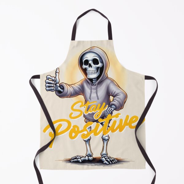 Item preview, Stay Positive - Funny Reaper designed and sold by StellarDreamer.