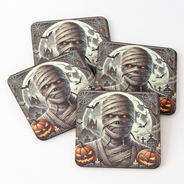Item preview, Eerie Mummy: Halloween-Themed Design designed and sold by AdisKucius.