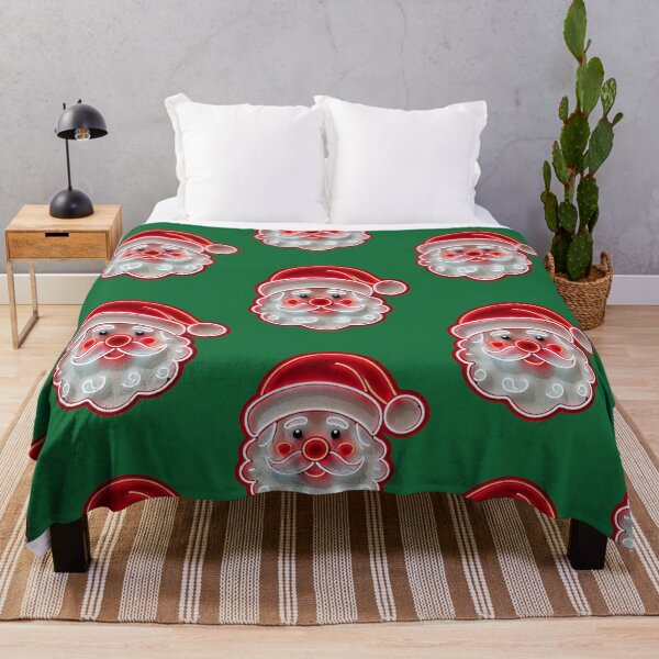 Item preview, Neon Santa Christmas Cheer designed and sold by BlankCanvasHaHa.