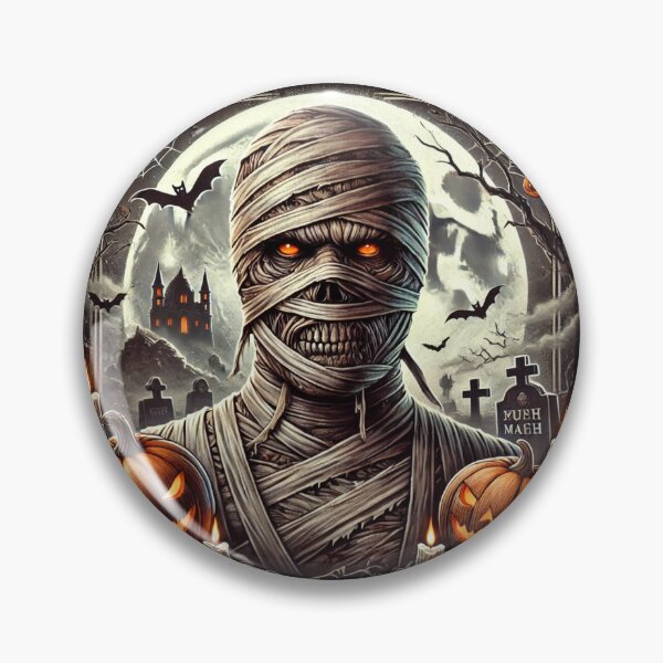 Item preview, Eerie Mummy: Halloween-Themed Design designed and sold by AdisKucius.