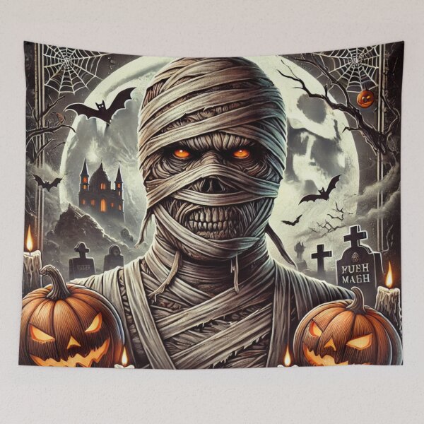 Item preview, Eerie Mummy: Halloween-Themed Design designed and sold by AdisKucius.