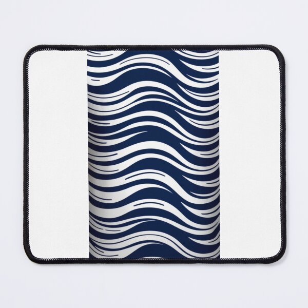 Item preview, Soothing Blue Waves Pattern Design designed and sold by merve02shop.