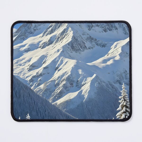 Item preview, Snow-Capped Mountains designed and sold by PhoceaWallpaper.
