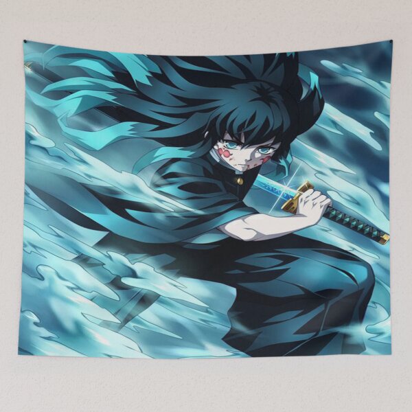 Item preview, Muichiro Tokito - Kimetsu no Yaiba designed and sold by ArtistryHavenn.