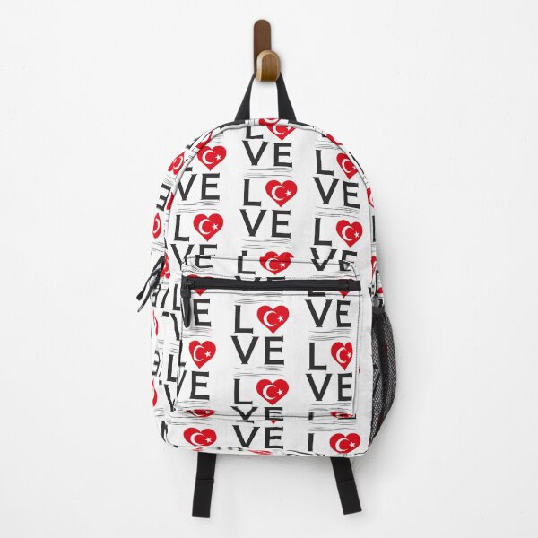 Item preview, Love Türkiye jersey flag heart designed and sold by LayersDesign.