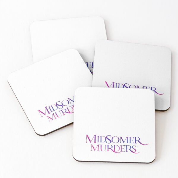 Item preview, Midsomer Logo Purple Smoke (on White) designed and sold by PawsitiveMum3.