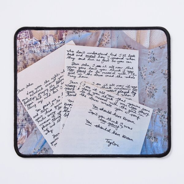 Item preview, Dear John Lyrics Letter Taylor Swift Speak Now designed and sold by AmyStorybook.