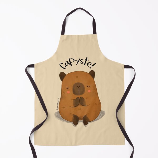 Item preview, Capyste - Capybara Namaste designed and sold by julianamotzko.