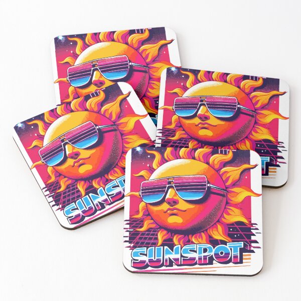 Item preview, Sunspot Sun with sunglasses Summer  designed and sold by SEKAIHUNTER.