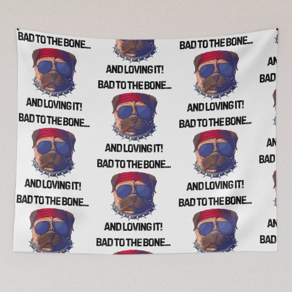 Item preview, Bad to the Bone Pitbull designed and sold by Fredster1966.