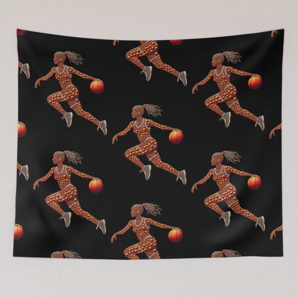 Item preview, Dribbling Basketball Star designed and sold by BlankCanvasHaHa.