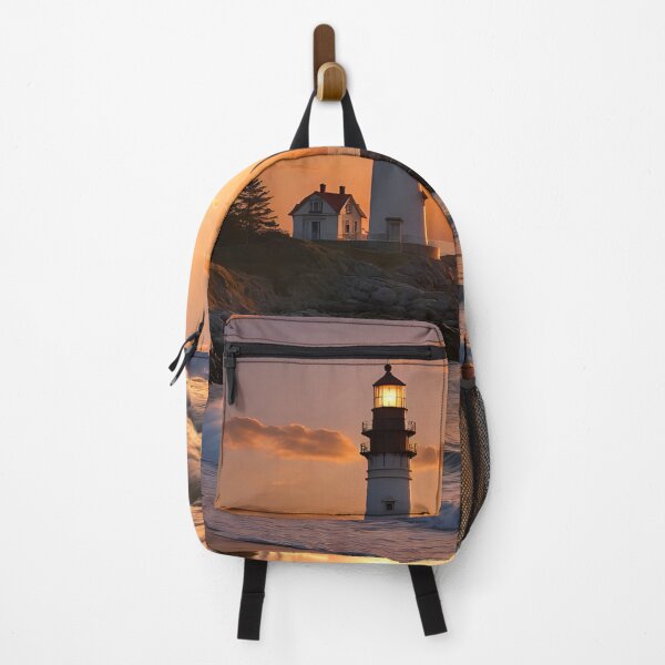 Item preview, Lighthouse at Dusk designed and sold by PhoceaWallpaper.