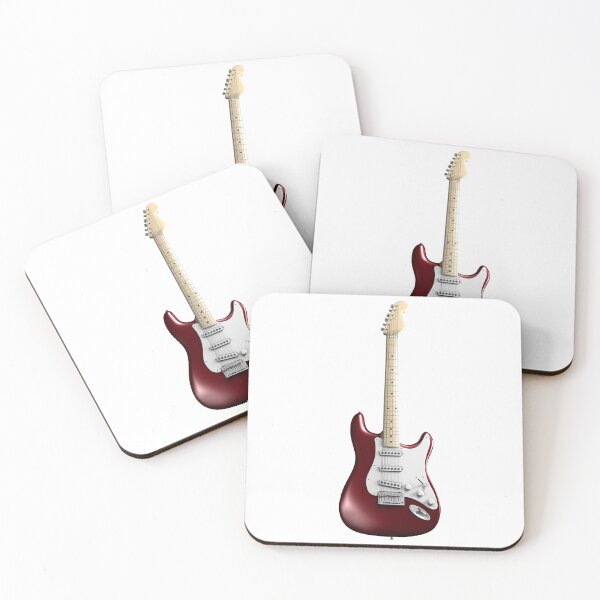 Item preview, Metallic Red Electric Guitar  designed and sold by strandedsticker.