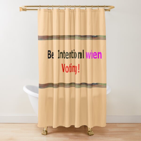 Item preview, Be Intentional When Voting designed and sold by annenambiro.
