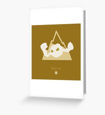 Pokemon Type - Rock Greeting Card