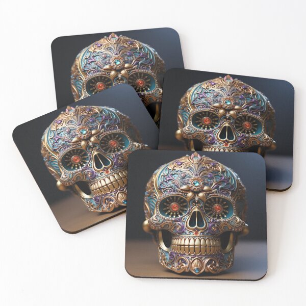Item preview, Ornate Neo-Gothic Skull designed and sold by Lilly Land.