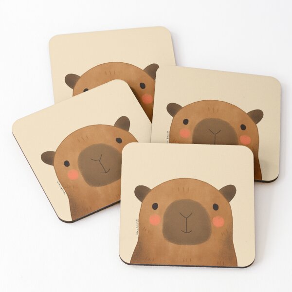 Item preview, Capybara Close Up designed and sold by julianamotzko.