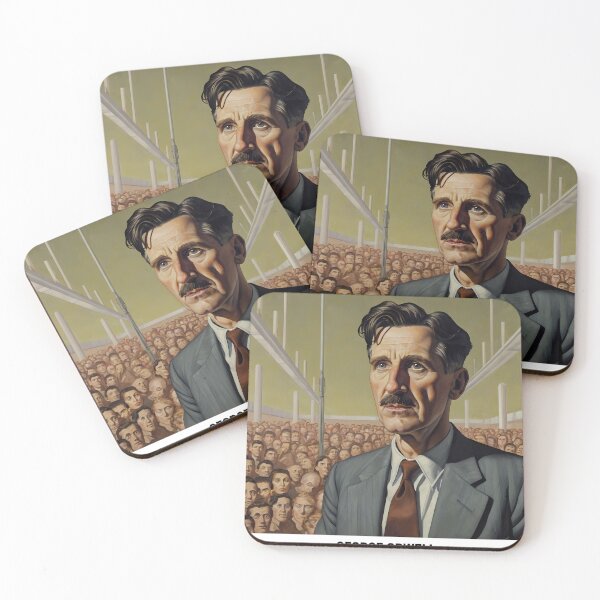 Item preview, George Orwell designed and sold by OzzFrequency.