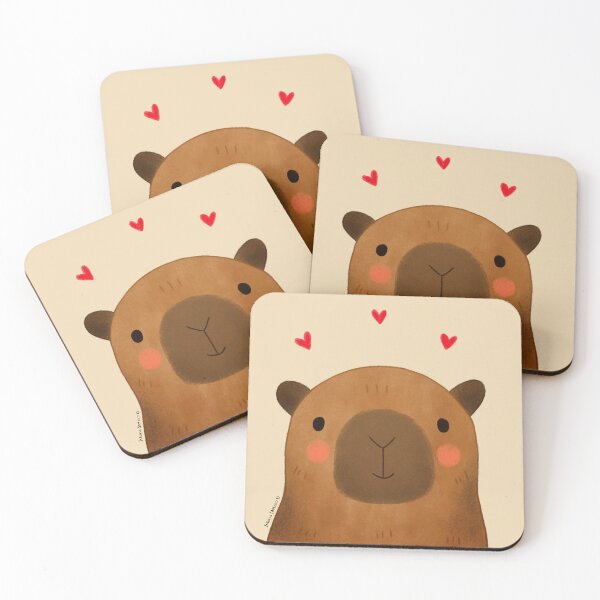 Item preview, Capybara in Love designed and sold by julianamotzko.