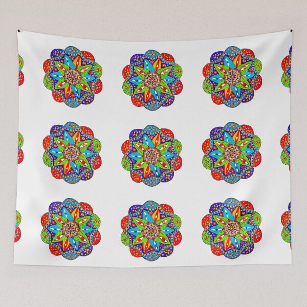 Item preview, A vibrant, symmetrical design designed and sold by annasofia.