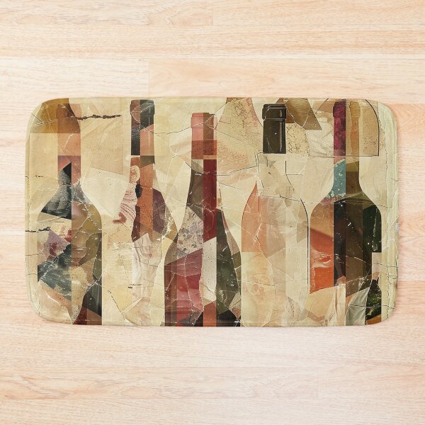 Item preview, Abstract Wine Collage designed and sold by trsander.