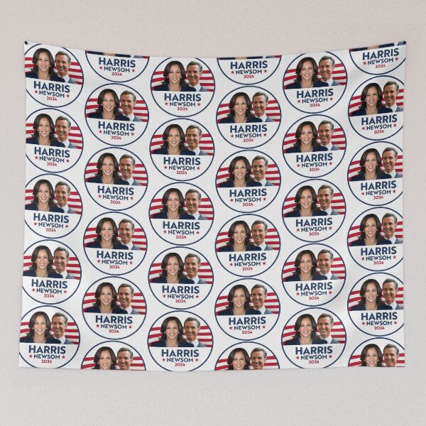 Item preview, Harris Newsom 2024 designed and sold by partyfarty.