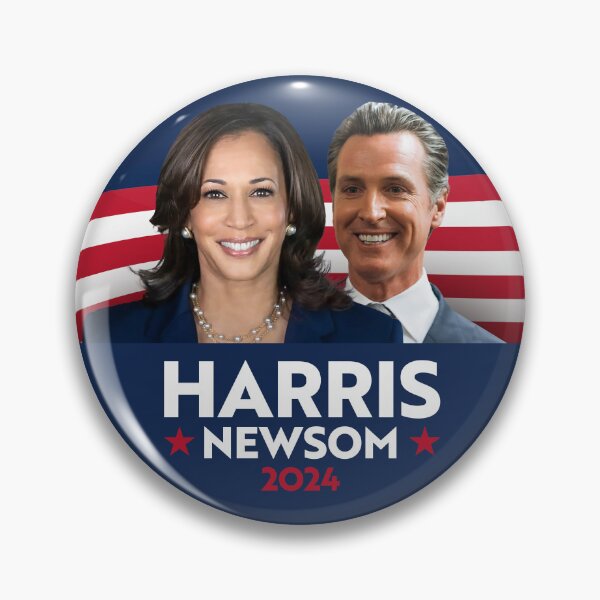 Item preview, Harris Newsom 2024 designed and sold by partyfarty.