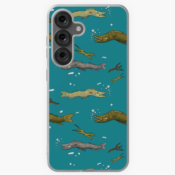 Lake fish pattern Samsung Galaxy Soft Case