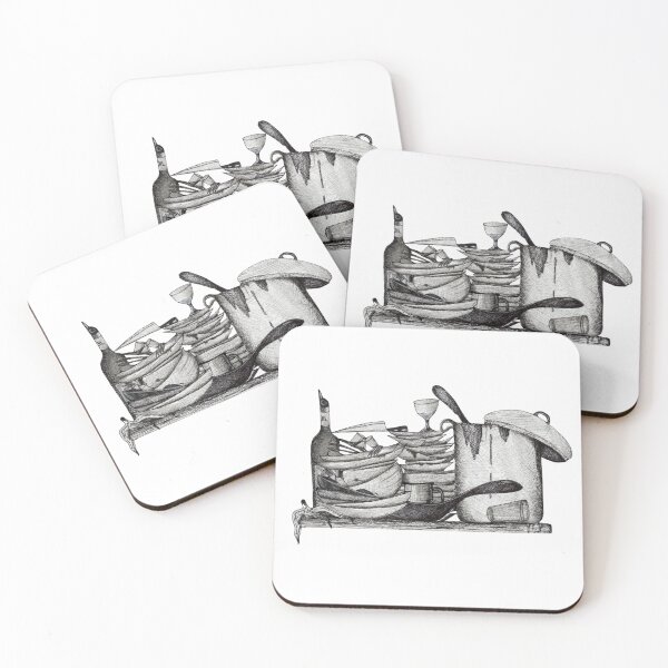 Item preview, Daily Routines with Dishes in the Kitchen designed and sold by hoytish.