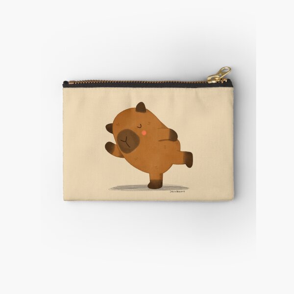 Item preview, Capybara doing Yoga designed and sold by julianamotzko.