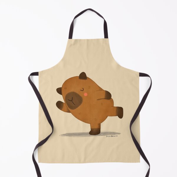 Item preview, Capybara doing Yoga designed and sold by julianamotzko.