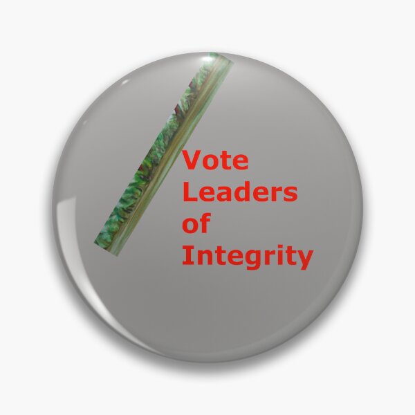 Item preview, Vote Leaders of Integrity designed and sold by annenambiro.