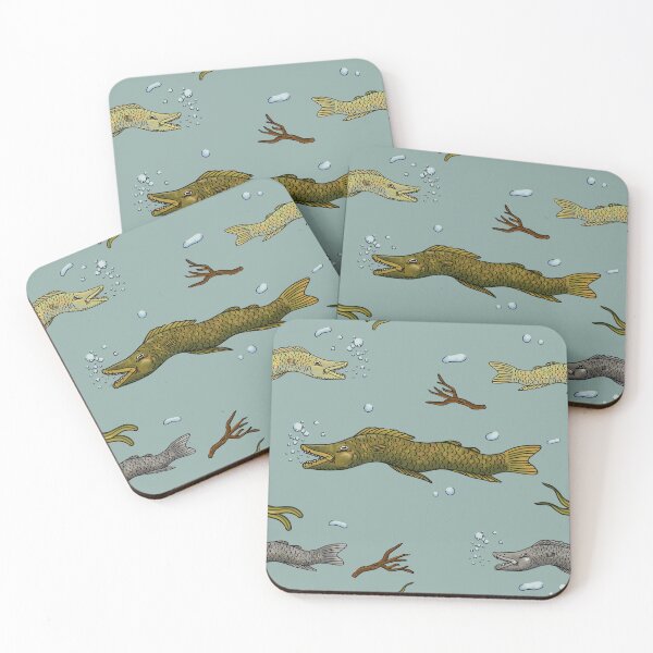 Item preview, Light blue Lake fish pattern designed and sold by TPC-Artistry.
