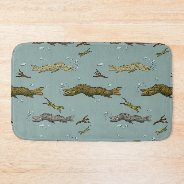 Item preview, Light blue Lake fish pattern designed and sold by TPC-Artistry.