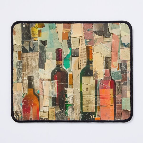 Item preview, Abstract Wine Collage 3 designed and sold by trsander.