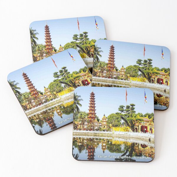 Artikelvorschau, Tran Quoc Vietnam Pagode Reise- und Tourismuswerbung Druck entworfen und verkauft von posterbobs.