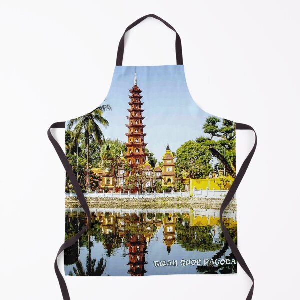 Artikelvorschau, Tran Quoc Vietnam Pagode Reise- und Tourismuswerbung Druck entworfen und verkauft von posterbobs.