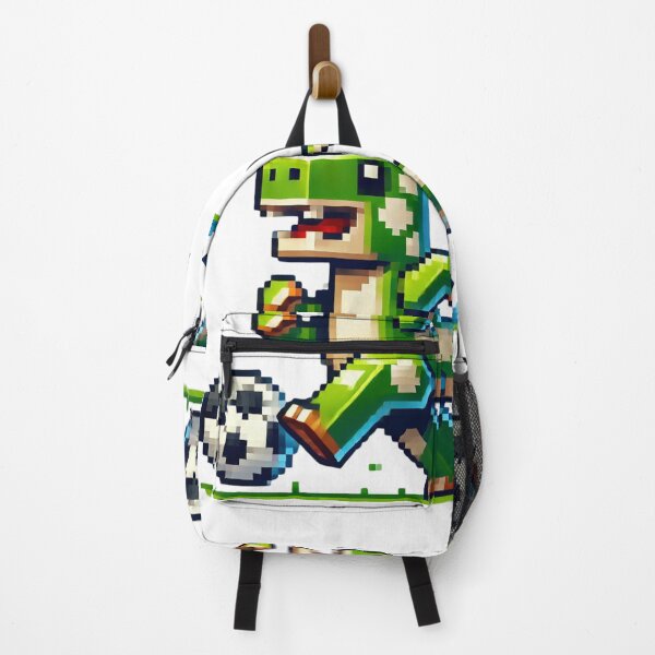 Item preview, Tyrannosaurus Rex in Minecraft style playing soccer designed and sold by Miguel Araujo.