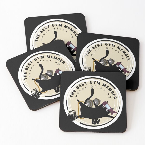 Item preview, The best gym member - cat  designed and sold by boatAndbear.