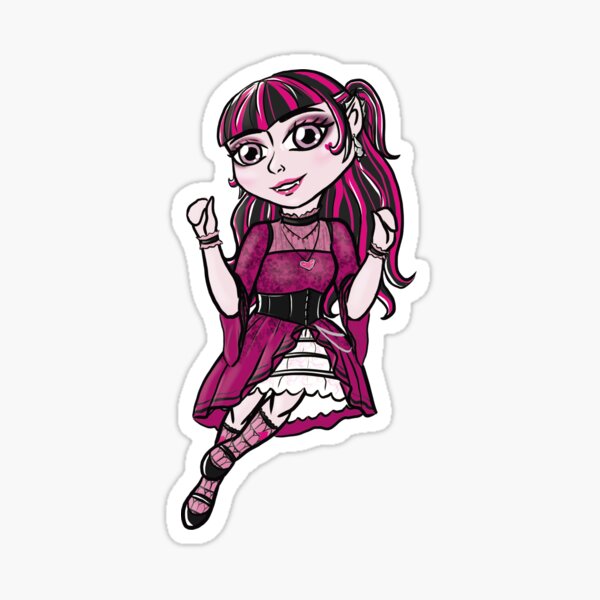 Draculaura Chibi Sticker
