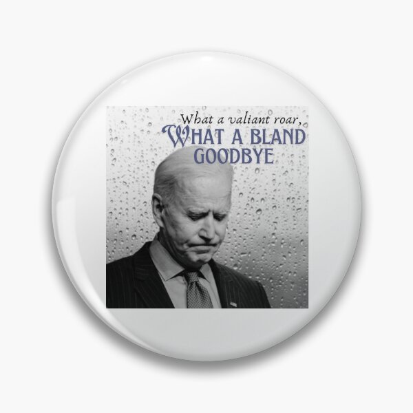 Item preview, Biden's Bland Goodbye designed and sold by tesscoward.