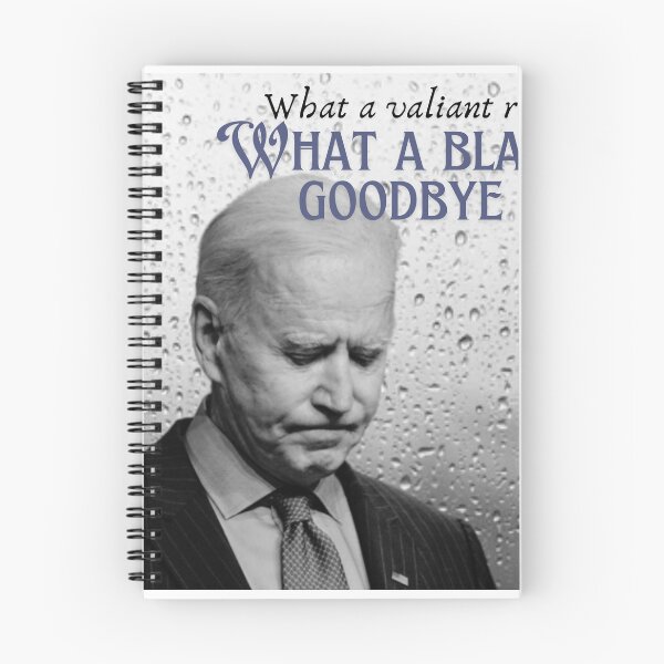 Item preview, Biden's Bland Goodbye designed and sold by tesscoward.