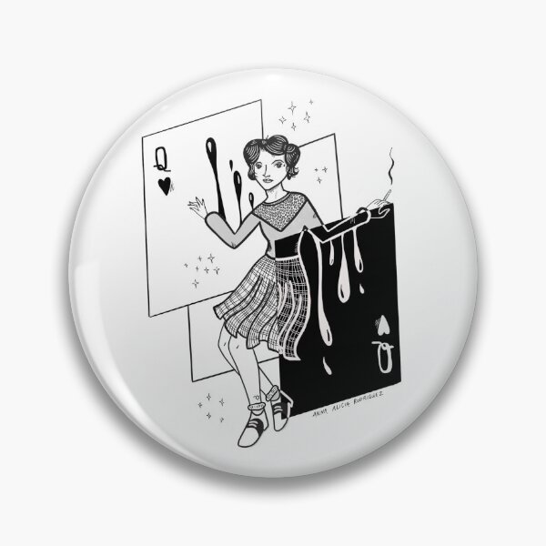 Item preview, Queen of Hearts Audrey Horne designed and sold by annaalicia.