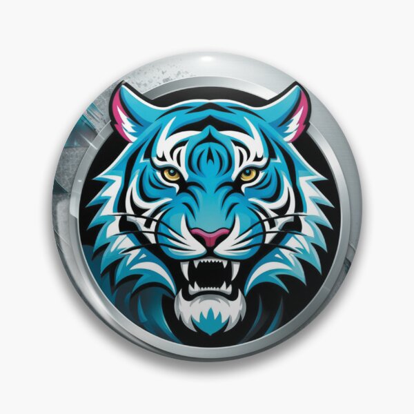 Item preview, Vibrant Ice Tiger Vector Logo Design designed and sold by Jr-Mensagens.