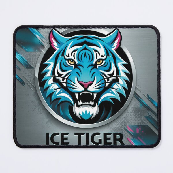 Item preview, Vibrant Ice Tiger Vector Logo Design designed and sold by Jr-Mensagens.