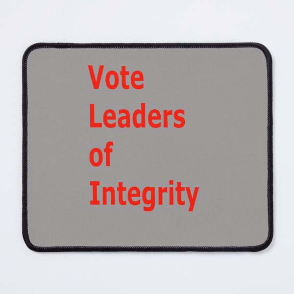 Item preview, Vote Leaders of Integrity and save the Economy designed and sold by annenambiro.