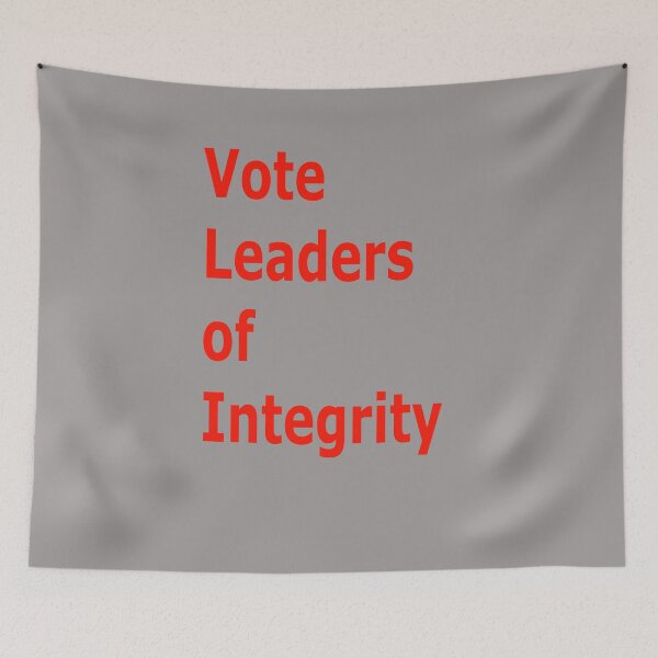 Item preview, Vote Leaders of Integrity and save the Economy designed and sold by annenambiro.