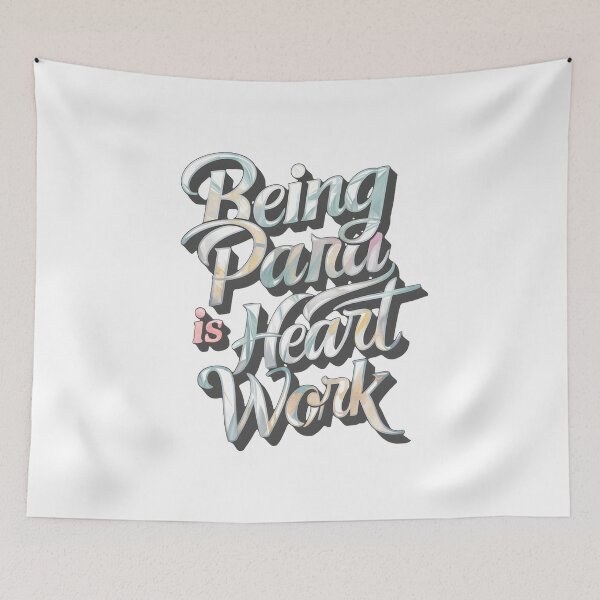 Item preview, being para is heart work designed and sold by Adrian-merch.