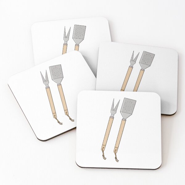 Item preview, Grill barbecue spatula and fork designed and sold by shopdiego.